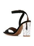 embellished heel sandals 