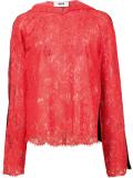 lace longsleeved hoodie