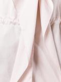 drawstring waist blouse