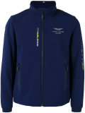 zipped neck lightweight jacket