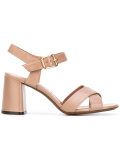 strapped sandals