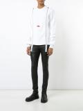 zipped detailing sweatshirt
