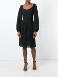 bell sleeve lace dress