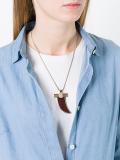 tooth pendant necklace