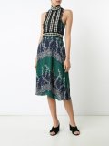Ivy Trellis jabot dress