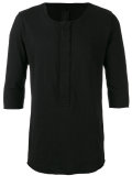 'Henley' half sleeve top