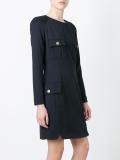 flap pockets dress