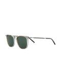 smooth square frame sunglasses