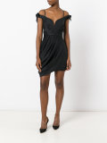 Winsome drape cocktail dress