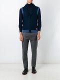 shawl neck knit gilet