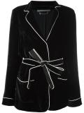belted blazer