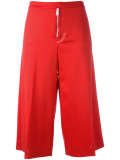 printed back culottes