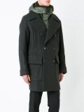 padded double breasted coat