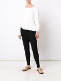 ribbed harem pants