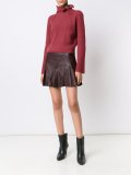 leather skirt
