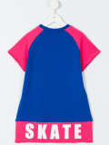 contrast sleeve 'Skate' dress