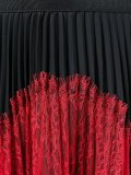 'Romona' lace pleated skirt