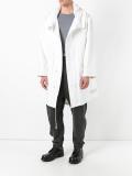 hooded oversized coat