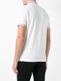 striped collar polo shirt