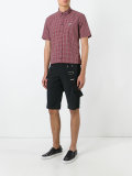 braces detail shorts