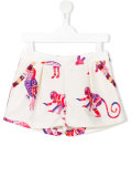 animal print shorts 