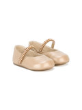 embellished strap ballerinas