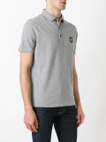 logo patch polo shirt