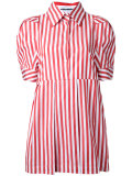candy stripe shirt dress