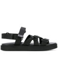 strapped sandals