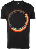 circle print T-shirt