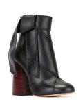 side tie ankle boots