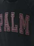 palm slogan crop T-shirt 