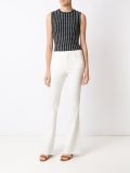 mid rise flared jeans