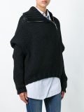 woven oversized jumper