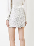 embellished mini skirt