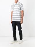 striped polo shirt