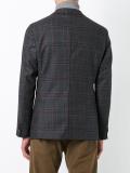 checked blazer