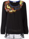 knitted collar top 