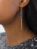 shard and iolite earrings