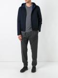 zipped hoodie 
