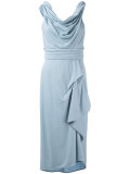 draped dress