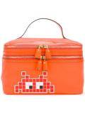 'arcade' print makeup bag