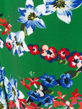 floral print asymmetric dress