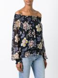 floral print blouse