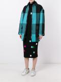 checked coat 