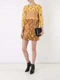 metallic brocade dress
