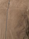 banded collar jacket
