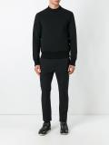 mock neck sweatshirt