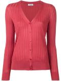 wide ribbed design cardigan