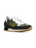 camouflage lace up sneakers